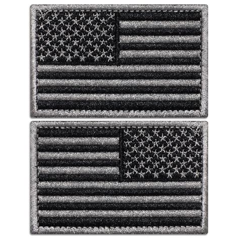 ANLEY Tactical USA Flag Patches Set - 2 Pack (FORWARD & REVERSED) 2"x 3 ...