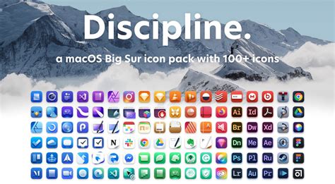 Get this amazing 100+ icon pack for your favorite Mac apps, optimized ...