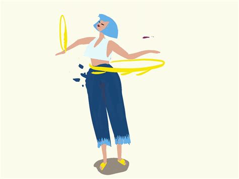 hula hoop by Patchpo on Dribbble