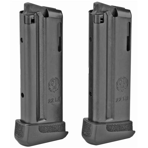 Ruger Magazine 22LR 10Rd Fits Ruger LCP II 2 Pack Black Finish 90697 ...