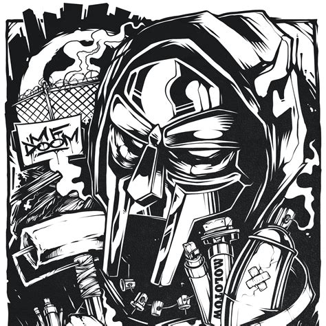 Empfohlenes @Behance-Projekt: „Sleeve Tattoo Sketch (MF Doom / Wu-Tang ...