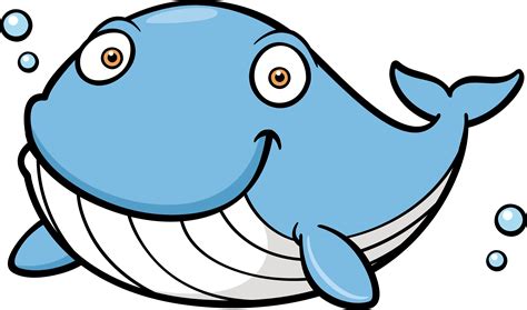 Download Transparent Whale Clipart Png - Blue Whale Cartoon Png ...