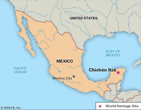 Chichen Itza: location -- Kids Encyclopedia | Children's Homework Help ...