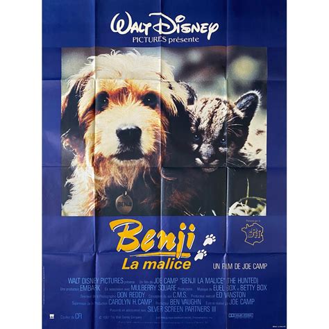 BENJI THE HUNTED French Movie Poster - 47x63 in. - 1987