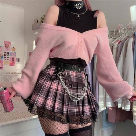 PASTEL GOTH LACE SPLICING MINI SKIRT | Kawaii fashion, Kawaii fashion ...