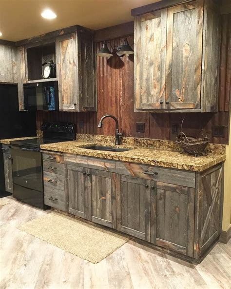 32 Charming Ways to Add Reclaimed Wood to Your Kitchen and Make Your ...