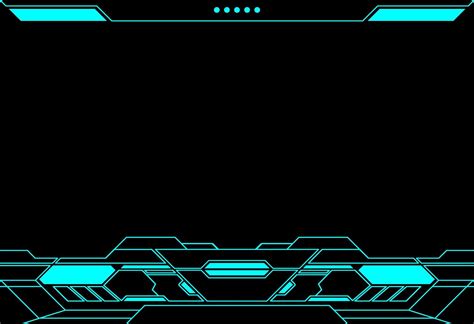 Abstract frame technology futuristic interface hud 1313861 Vector Art ...