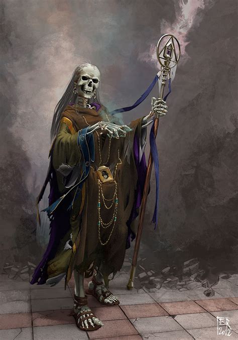 Undead-brown Lich by LordBobOfWesnoth on DeviantArt