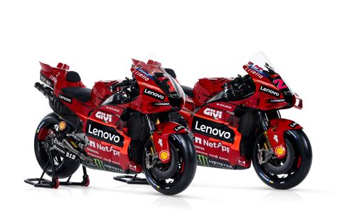 MotoGP Ducati Lenovo Team unveils 2023 livery • Total Motorcycle