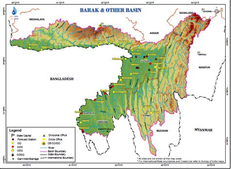 Assam Rivers and Drainage System