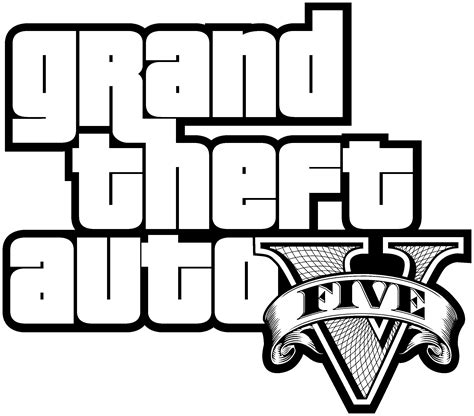 Grand Theft Auto V Logo PNG Transparent & SVG Vector - Freebie Supply