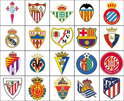 Spanish Football Team Logos