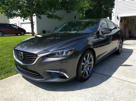 Bought this baby yesterday! 2017 Mazda 6 GT, machine grey metallic. : r ...