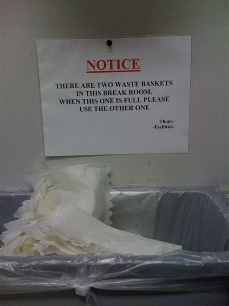 9 Funny Breakroom Signs That Will Make You Question Coworkers