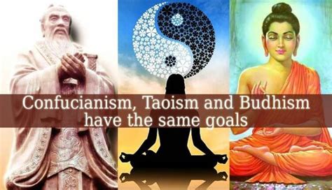 A Goal Common To Confucianism Taoism And Buddhism Is To Establish Peace ...