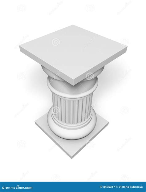 Architecture column stock illustration. Illustration of classical - 8425317