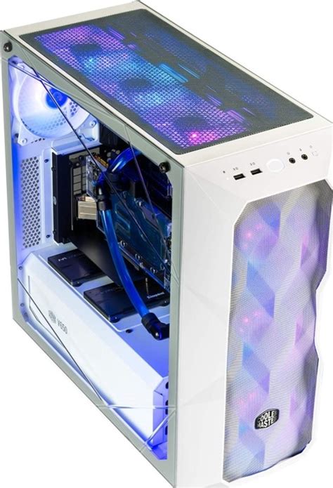 Cooler Master MasterBox TD500 Mesh Mid Tower White Computer Case I MCB ...