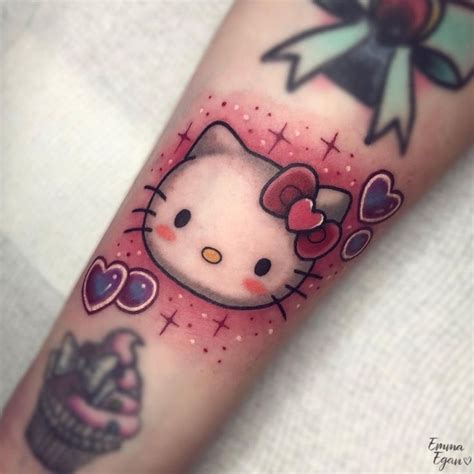 25 Kawaii Hello Kitty Tattoos That Kill With Cuteness | Hello kitty ...