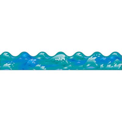 Waves water wave border clipart - Clipartix