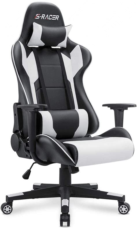 Homall Gaming Chair Office Chair High Back Computer Chair PU Leather ...