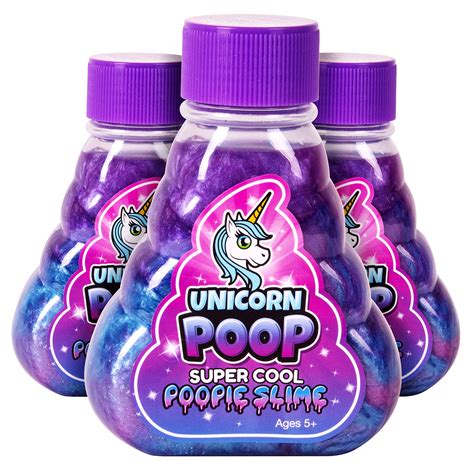 Kangaroo's Super Cool Unicorn Poop Slime, 3 Pack- Buy Online in United ...