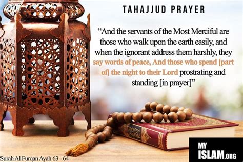 Perfecting The Tahajjud Prayer (Night Prayer) - My Islam