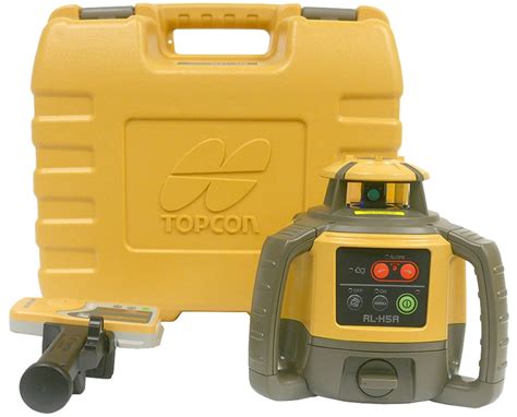 Topcon RL-H5A Laser Level Rechargeable Pack w/LS80 Receiver – Survey Gear