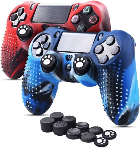 PS4 controller Skins X2, 6amLifestyle Silicone Rubber: Amazon.co.uk ...