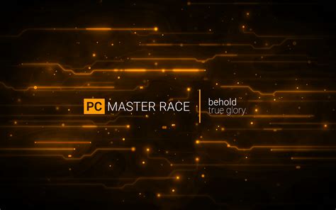 PC Master Race: HD Gaming Wallpaper for True Gamers