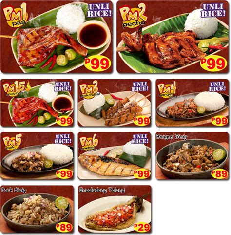 mang inasal : MANG INASAL MENU