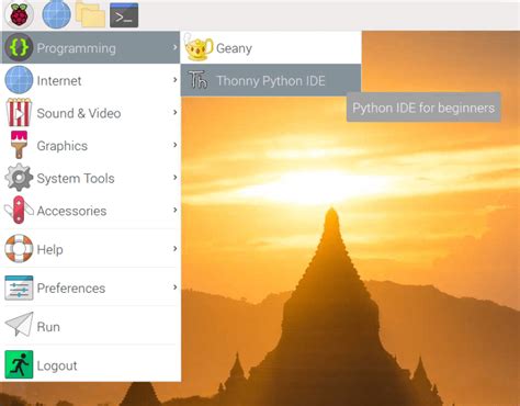 Get Started with Thonny IDE on Raspberry Pi OS - The Robotics Back-End