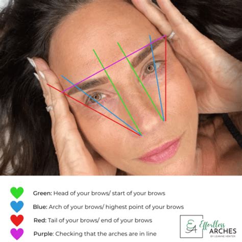 Eyebrow Mapping Chart: A Step By Step Guide To Perfect Brows