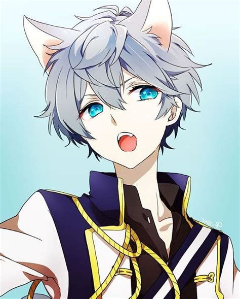 Handsome Anime Neko Boy - Anime Wallpaper HD