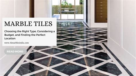 Marble Tiles for Floor & Wall at the Best Price: Rk Marbles India