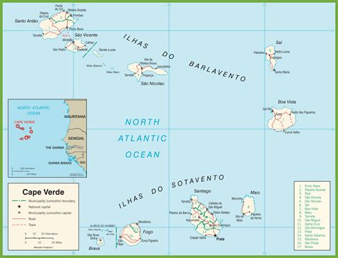 Cabo Verde Mapa Cape Verde Map Political Map Cape Verde Porn Sex ...