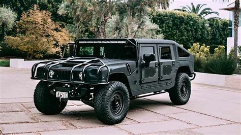 Mil-Spec's latest Hummer H1 custom SUV has a heart of darkness ...