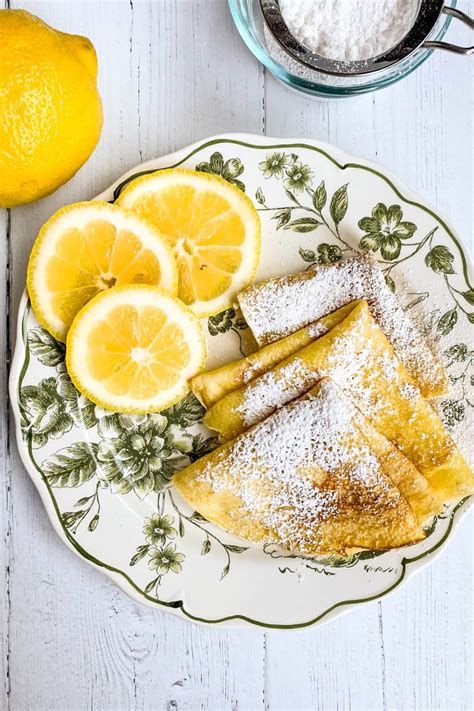 Irish Shrove Tuesday Pancakes with Lemon - 31 Daily