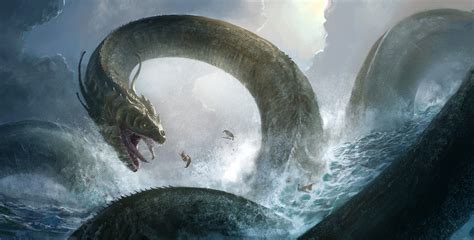 Jörmungandr_ The world Snake, Edouard Groult | World serpent, Snake ...