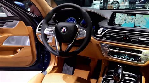 2017 BMW Alpina B7 Interior Walkaround 2016 New York Auto Show - YouTube