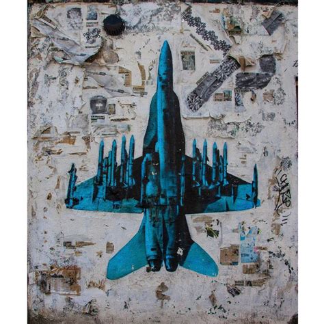 Jet fighter graffiti collage Notting Hill London | Graffiti, Fighter ...