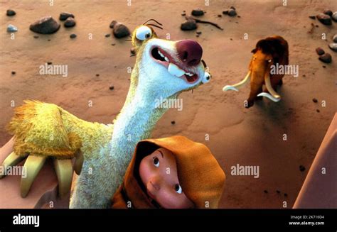 SID, ROSHAN, MANNY, ICE AGE, 2002 Stock Photo - Alamy