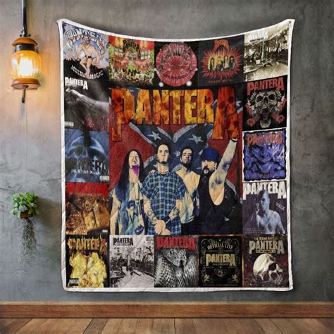 Pantera Style 2 Album Covers Quilt Blanket - Beeteeshop