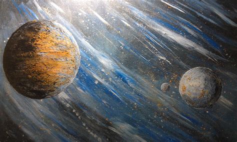 Space Painting by digefex on DeviantArt