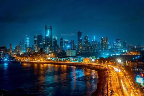 Night Wallpaper Mumbai Skyline - Krysfill Myyearin