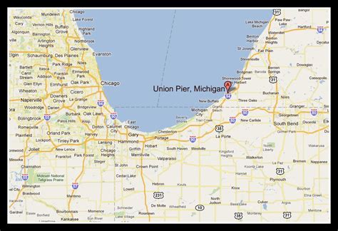 Union Pier Michigan Map | Zip Code Map