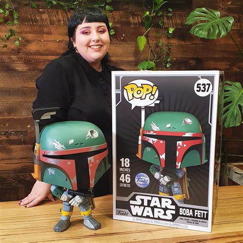 Funko POP! #537: Boba Fett Mega Sized POP - Boba Fett Collectibles ...