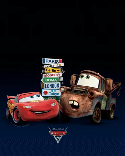 Cars 2: Lightning McQueen and Mater by LightningMcQueen2017 on DeviantArt