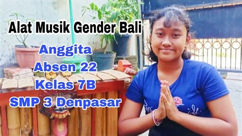 Alat Musik Gender Bali - YouTube