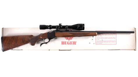 Ruger No. 1 Single Shot Rifle with Scope and Box | Rock Island Auction