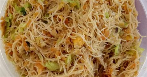 Fried Rice Noodle (Bihun Goreng) *Vegetarian/Vegan Recipe by Aini - Cookpad